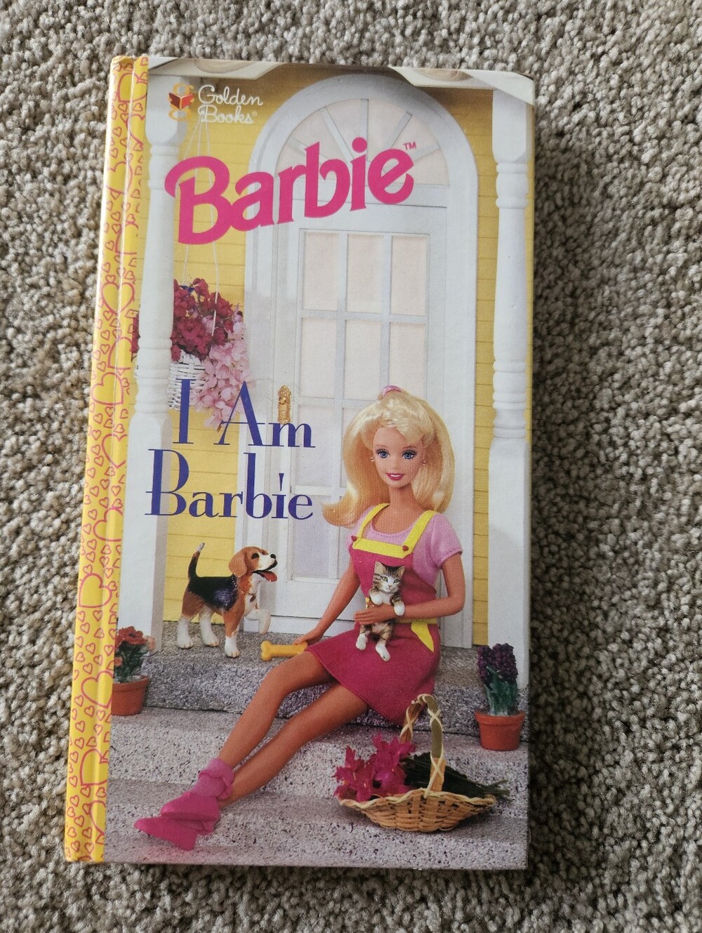 1998 Mattel Barbie "I Am Barbie" Board Book